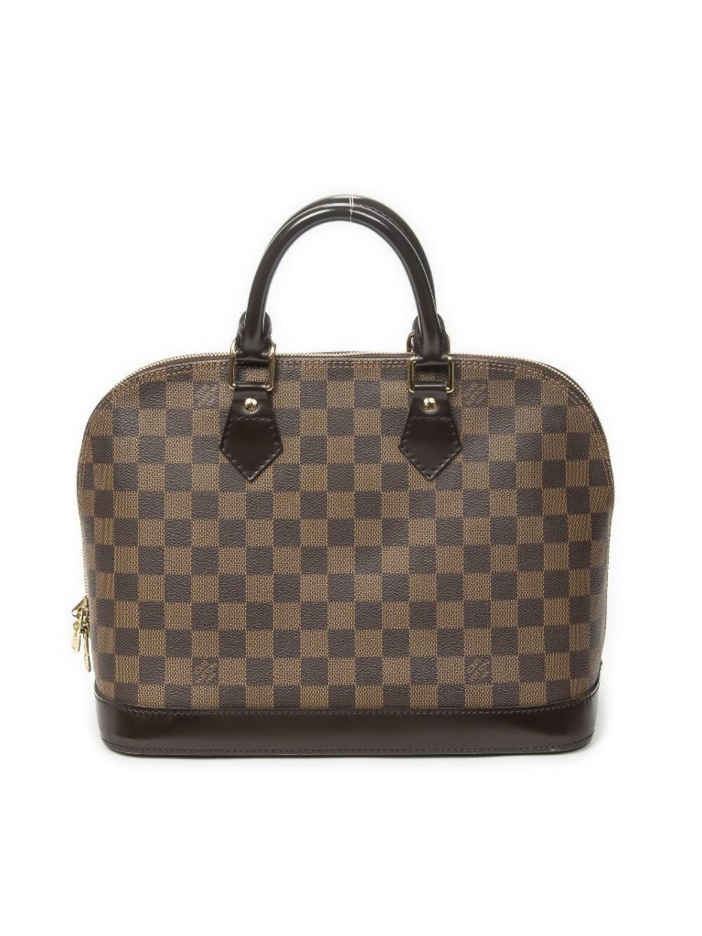 Louis Vuitton Alma Brown Damier Ebene Handbag